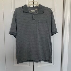 Mens Medium Short Sleeve Collared Shirt